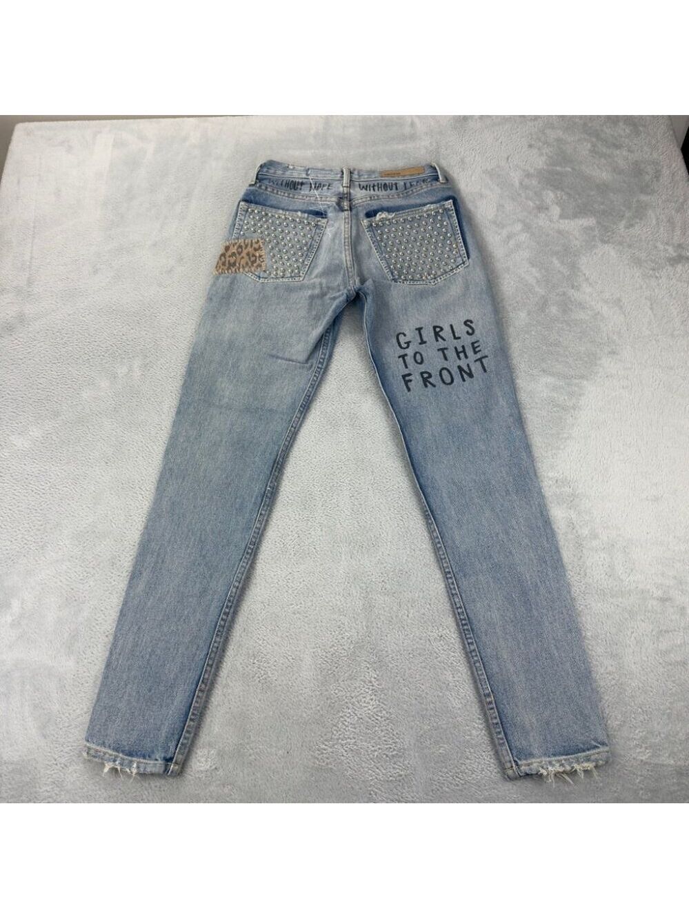 GRLFRND Karolina High Rise Skinny Jeans Size 25 - Picture 5 of 15